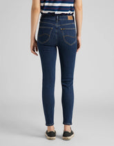 DAMSKIE SPODNIE JEANSOWE LEE Scarlett High Zip STONE TRAVIS L31BMOBJ 112107036